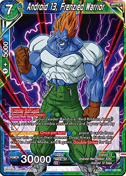 Android 13, Frenzied Warrior - BT17-137 - Uncommon available at 401 Games Canada