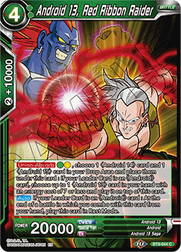 401 Games Canada - Android 13, Red Ribbon Raider - BT9-044 - Common (FOIL)