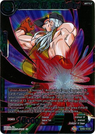 Android 13, the Brilliant - EX06-19 - Expansion Rare (Foil) available at 401 Games Canada