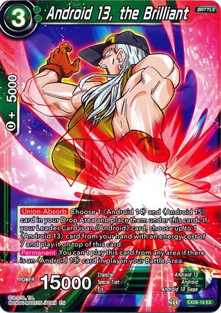 Android 13, the Brilliant - EX06-19 - Expansion Rare available at 401 Games Canada