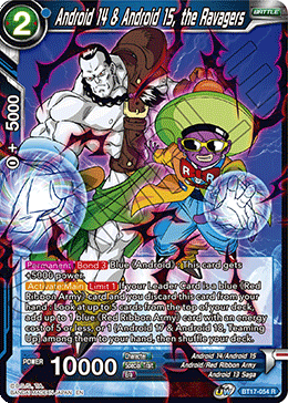 Android 14 & Android 15, the Ravagers - BT17-054 - Rare (Foil) available at 401 Games Canada