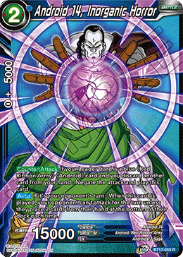 Android 14, Inorganic Horror - BT17-053 - Rare available at 401 Games Canada