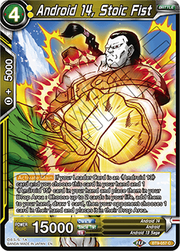 Android 14, Stoic Fist - BT9-057 - Common (FOIL) available at 401 Games Canada