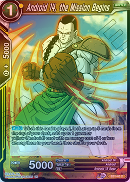 Android 14, the Mission Begins - EB1-40 - Common (FOIL) available at 401 Games Canada