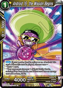 Android 15, the Mission Begins - EB1-41 - Common available at 401 Games Canada