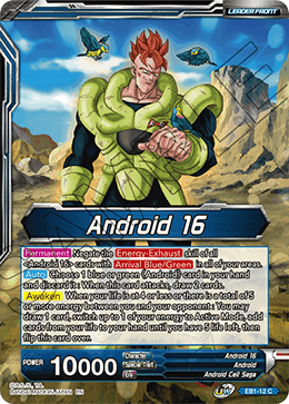 Android 16 // Android 16, Bottomless Inferno - EB1-12 - Common available at 401 Games Canada