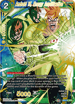 Android 16, Energy Amplification - BT8-121 - Special Rare (SPR) available at 401 Games Canada