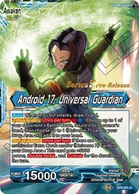 Android 17 | Android 17, Universal Guardian - BT9-021 - Promo (Series 9 Pre-Release) available at 401 Games Canada