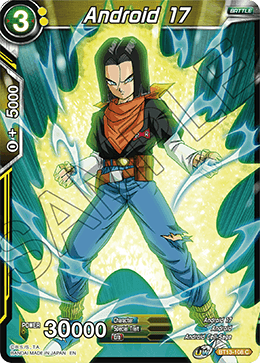 Android 17 - BT13-108 - Common (FOIL) available at 401 Games Canada