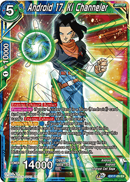 Android 17, Ki Channeler - EX17-05 - Expansion Rare available at 401 Games Canada