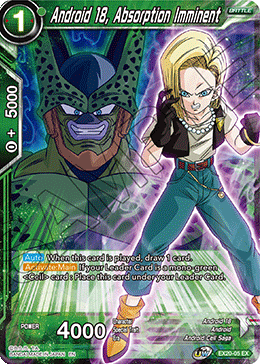 Android 18, Absorption Imminent - EX20-05 - Expansion Rare available at 401 Games Canada