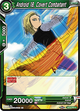 Android 18, Covert Combatant - BT9-042 - Common (FOIL) available at 401 Games Canada