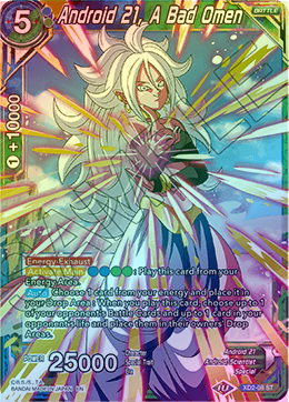 Android 21, A Bad Omen - XD2-08 - Starter Rare (FOIL) available at 401 Games Canada