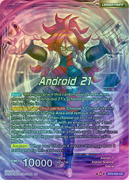 Android 21 // Android 21, Malevolence Unbound - BT8-024 - Uncommon (FOIL) available at 401 Games Canada