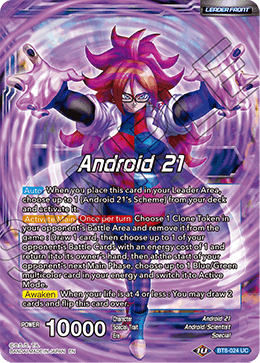 Android 21 // Android 21, Malevolence Unbound - BT8-024 - Uncommon available at 401 Games Canada