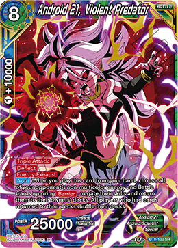 Android 21, Violent Predator - BT8-122 - Super Rare available at 401 Games Canada