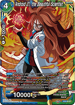 Android 21, the Beautiful Scientist - XD2-09 - Starter Rare available at 401 Games Canada