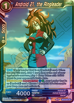 Android 21, the Ringleader - BT8-034 - Uncommon (FOIL) available at 401 Games Canada