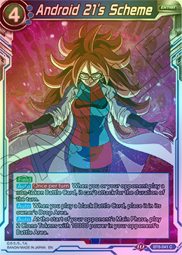 Android 21's Scheme - BT8-041 - Common (FOIL) available at 401 Games Canada