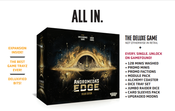 Andromeda's Edge Deluxe Edition - ALL IN! (Pre-Order) available at 401 Games Canada