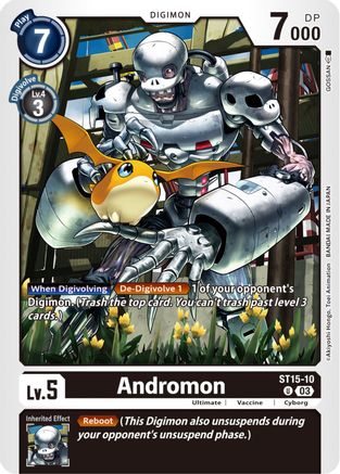 Andromon - ST15-10 - Uncommon available at 401 Games Canada