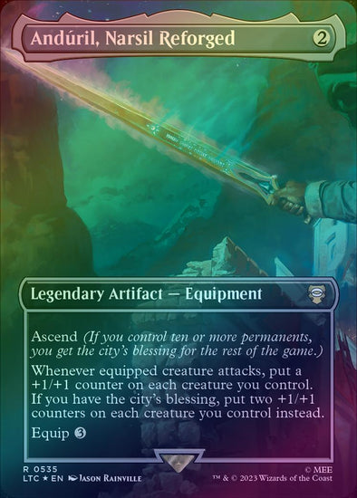 Anduril, Narsil Reforged