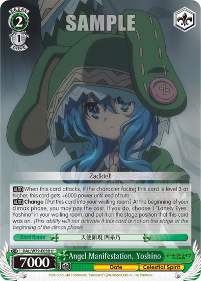 Angel Manifestation, Yoshino - DAL/W79-E038 - Uncommon available at 401 Games Canada