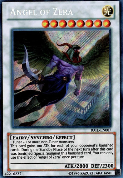 Angel of Zera - JOTL-EN087 - Secret Rare - Unlimited available at 401 Games Canada