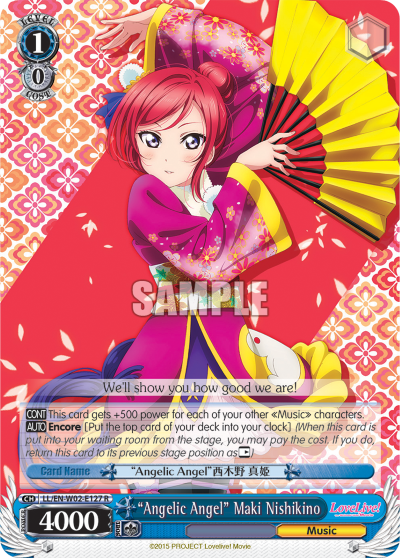 "Angelic Angel" Maki Nishikino - LL/EN-W02-E127 - Rare available at 401 Games Canada