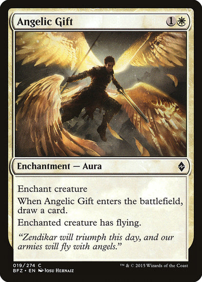 Angelic Gift (BFZ) available at 401 Games Canada