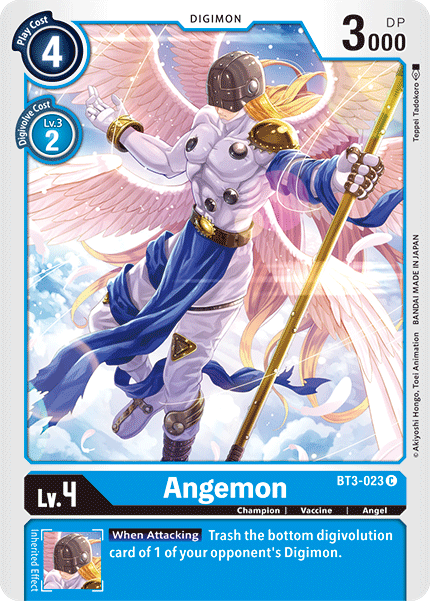 Angemon - BT3-023 - Common available at 401 Games Canada