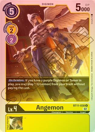 Angemon (Foil) - BT11-038 - Uncommon available at 401 Games Canada