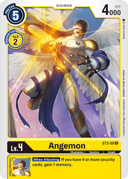 Angemon - ST3-05 - Uncommon available at 401 Games Canada