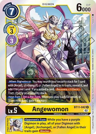 Angewomon - BT11-042 - Rare available at 401 Games Canada