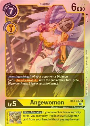 Angewomon (Resurgence Booster Reprint) - BT3-039 - Rare (Foil) available at 401 Games Canada