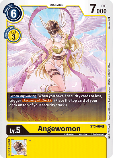 Angewomon (Tamer Battle Pack 1) - ST3-09 - Promo available at 401 Games Canada