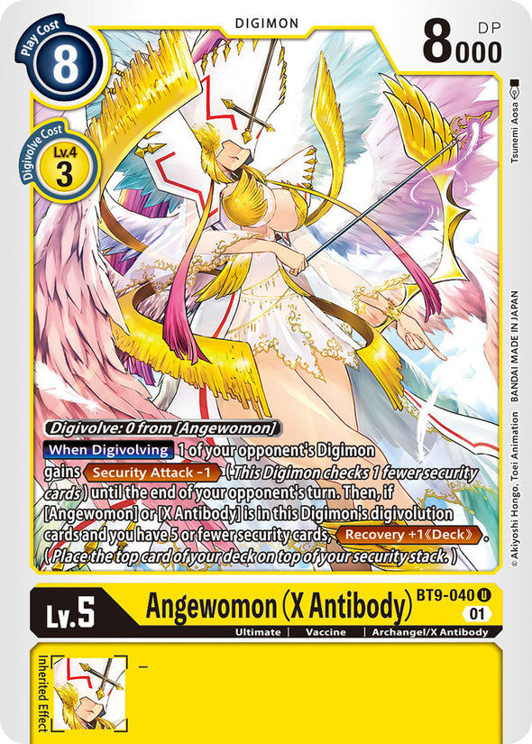 Angewomon (X Antibody) - BT9-040 - Uncommon available at 401 Games Canada