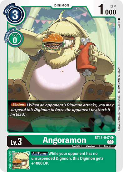 Angoramon - BT13-047 - Common available at 401 Games Canada