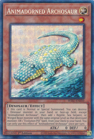 Animadorned Archosaur - WISU-EN050 - Collector's Rare - 1st Edition available at 401 Games Canada