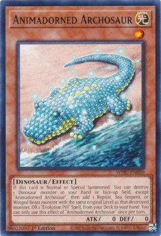 Animadorned Archosaur - WISU-EN050 - Rare - 1st Edition available at 401 Games Canada