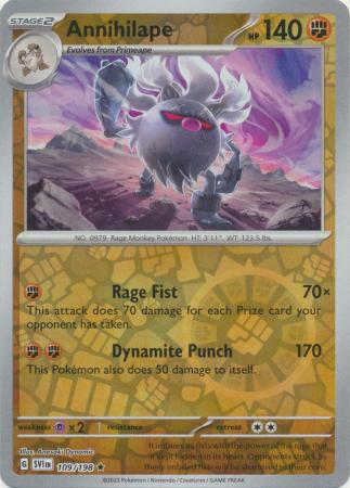 Annihilape - 109/198 - Rare - Reverse Holo available at 401 Games Canada