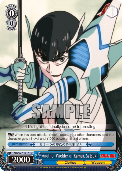 Another Wielder of Kamui, Satsuki - KLK/S27-TE17 - Trial Deck available at 401 Games Canada