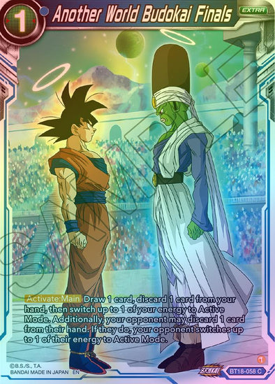 Another World Budokai Finals - BT18-058 - Common (Foil) available at 401 Games Canada