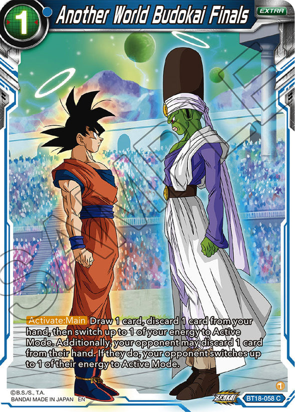 Another World Budokai Finals - BT18-058 - Common available at 401 Games Canada