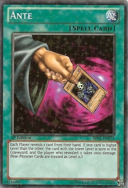 Ante - BP01-EN074 - Starfoil Rare - 1st Edition available at 401 Games Canada