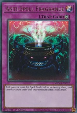 Anti-Spell Fragrance - MAMA-EN092 - Ultra Rare - 1st Edition available at 401 Games Canada