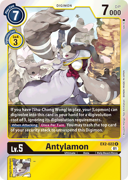 Antylamon - EX2-022 - Rare available at 401 Games Canada