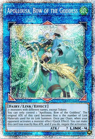 Apollousa, Bow of the Goddess - RIRA-EN048 - Starlight Rare - 1st Edition available at 401 Games Canada