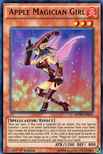 Apple Magician Girl - MVP1-EN015 - Ultra Rare - 1st Edition available at 401 Games Canada