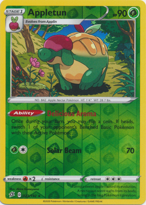 Appletun - 023/192 - Holo Rare - Reverse Holo available at 401 Games Canada